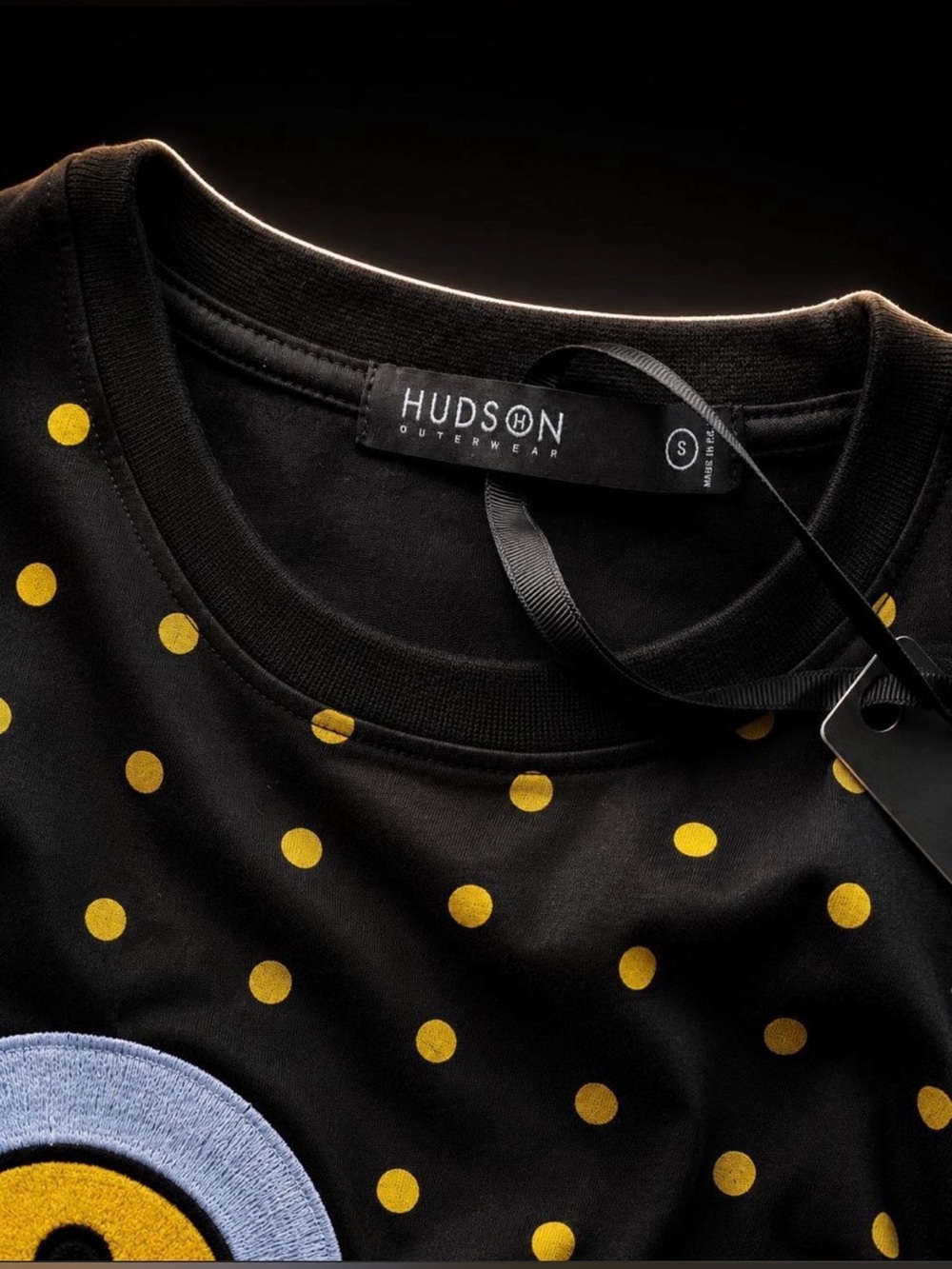 Hudson Outerwear Embroidered Pac-Man Tee - Size S - NWT - Picture 3 of 3